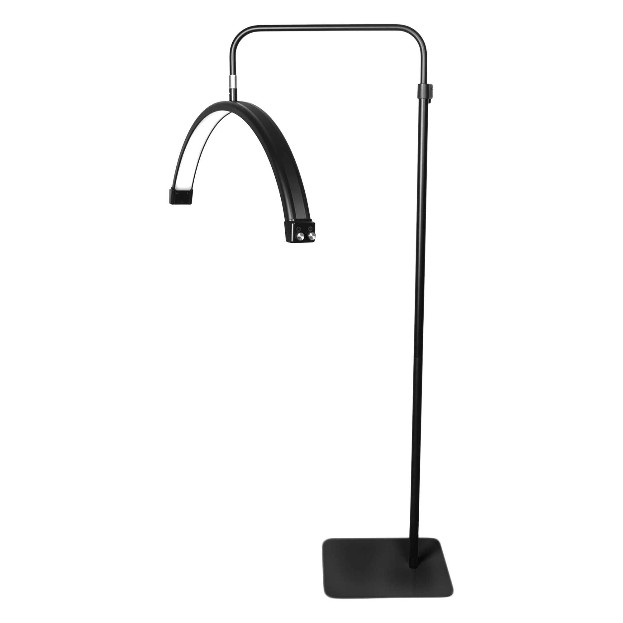 Kosmetická lampa MOON 2 - FLAT - černá