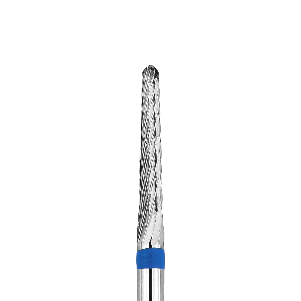 Karbidová frézka na nehty - Tyčinka - modrá - 2,3 mm