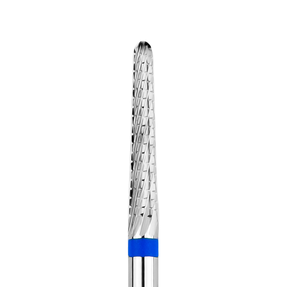 Karbidová frézka na nehty - Tyčinka - modrá - 2,3 mm